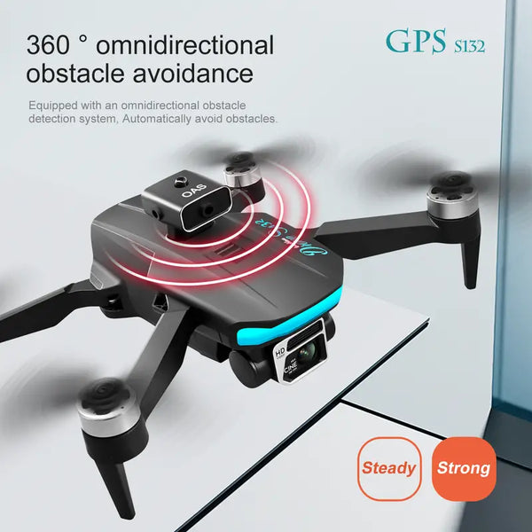 HD Obstacle Avoidance Brushless GPS Drone