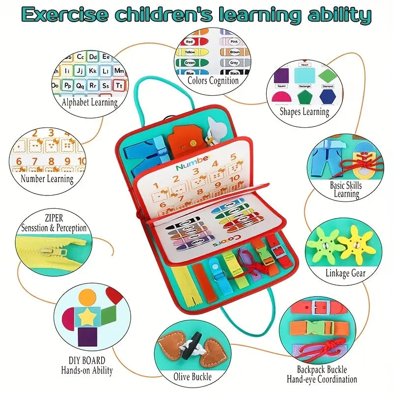 Sensory Preschoolers Busy Board Toys