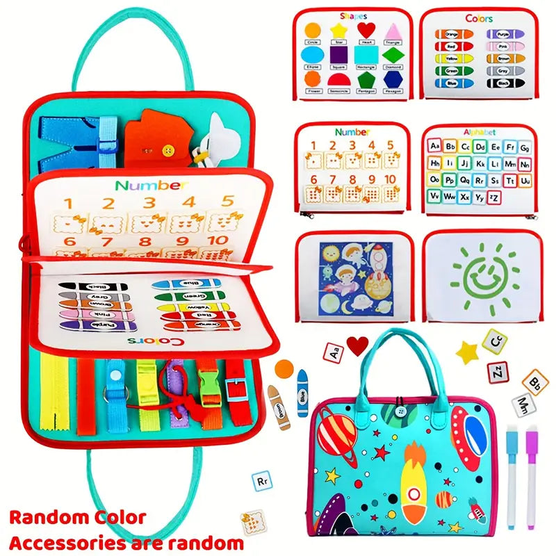 Sensory Preschoolers Busy Board Toys