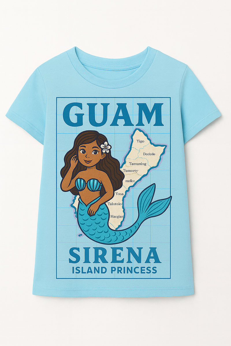 Girl Sirena - Ocean Blue