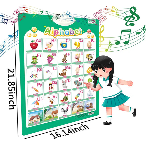 Kid's Interactive Wall Talking Poster