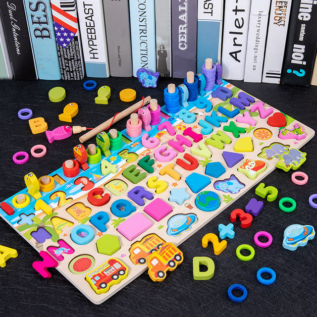 Educational Puzzle Math Busy Board