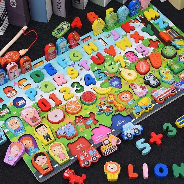 Educational Puzzle Math Busy Board