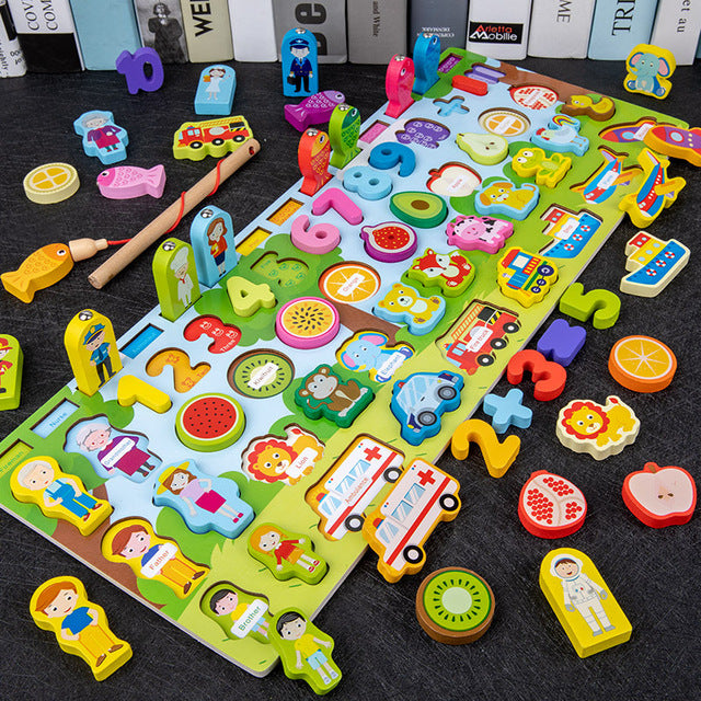 Educational Puzzle Math Busy Board