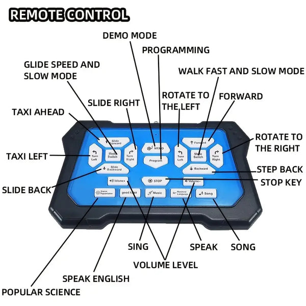 Remote Control Programmable Robot