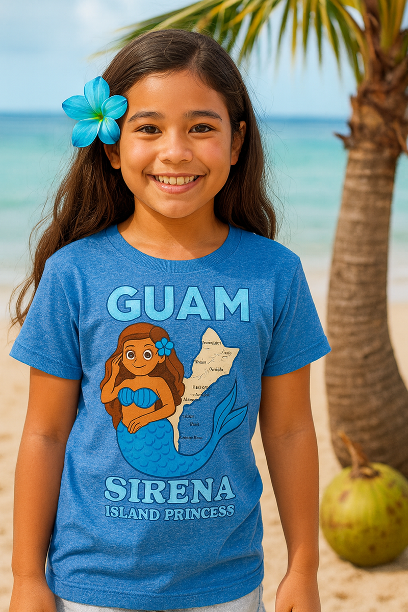 Girl Sirena - Ocean Blue