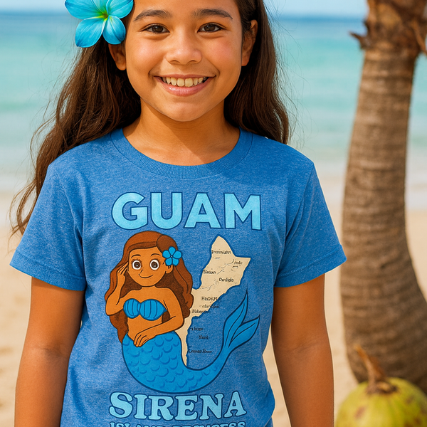 Girl Sirena - Ocean Blue