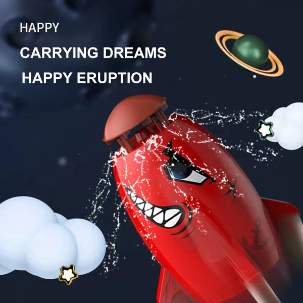 WATER ROCKET SPRINKLER GARDEN TOY