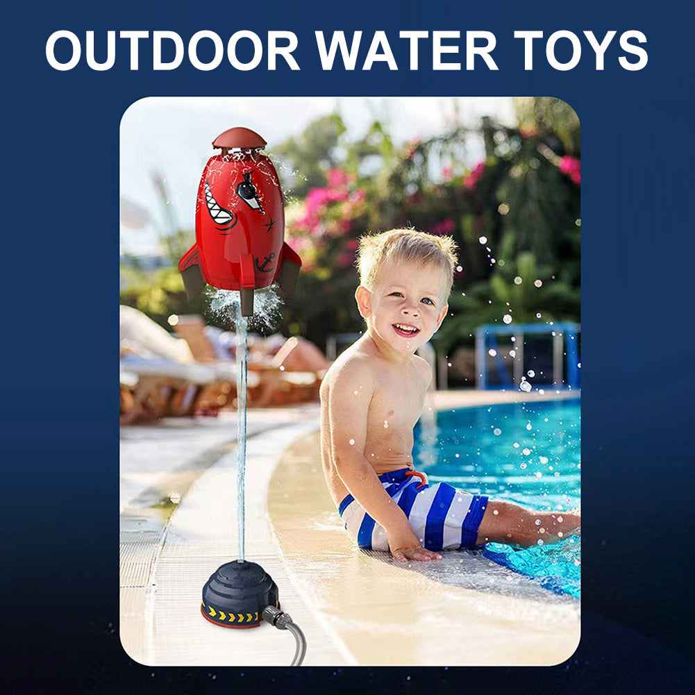 WATER ROCKET SPRINKLER GARDEN TOY