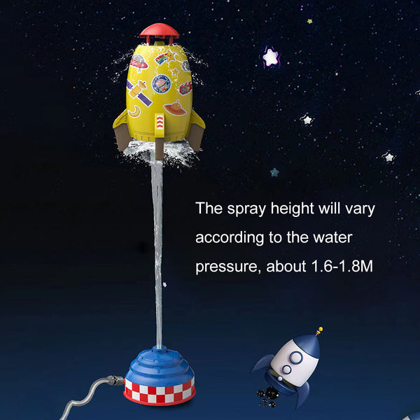 WATER ROCKET SPRINKLER GARDEN TOY