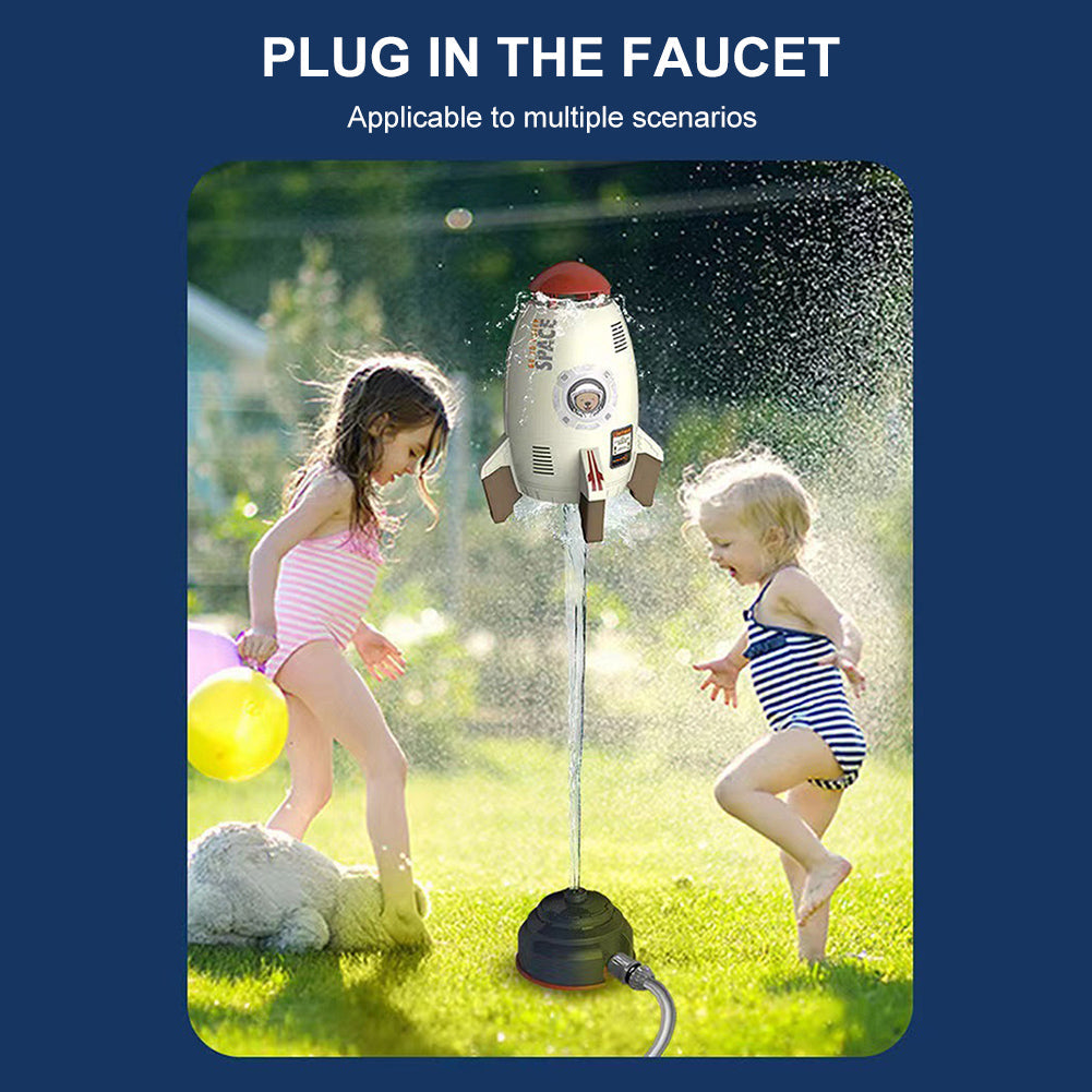 WATER ROCKET SPRINKLER GARDEN TOY